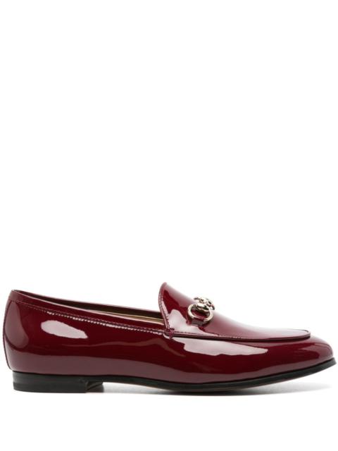 Gucci Women Jordaan Patent Leather Loafers