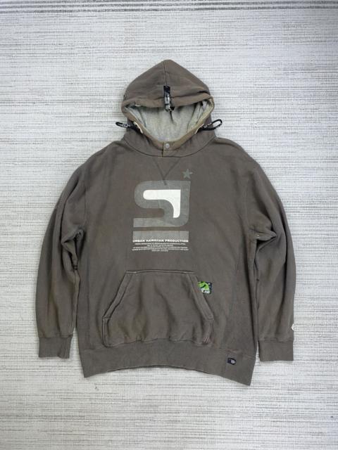 Other Designers Vintage Soljah Urban Hawaian Surfing Space Station Hoodie