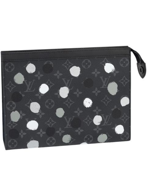 Louis Vuitton Louis Vuitton x Yayoi Kusama Pochette Voyage Monogram Eclipse Black/Silver