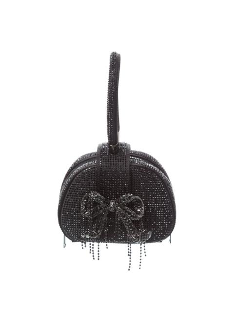 self-portrait Self-Portrait Rhinestone Top Handle Micro Bag