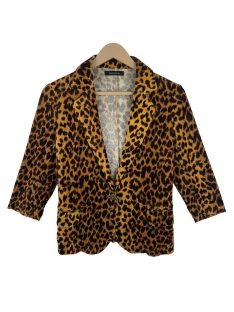 Hysteric Glamour Hysteric Glamour Blazer Coats leopard 1 Button