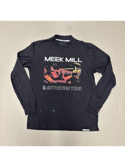 Other Designers Hype - Meek Mill The Motivation Tour Long Sleeve Rap Tee Large