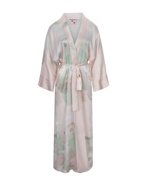 BERNADETTE Peignoir Silk Satin