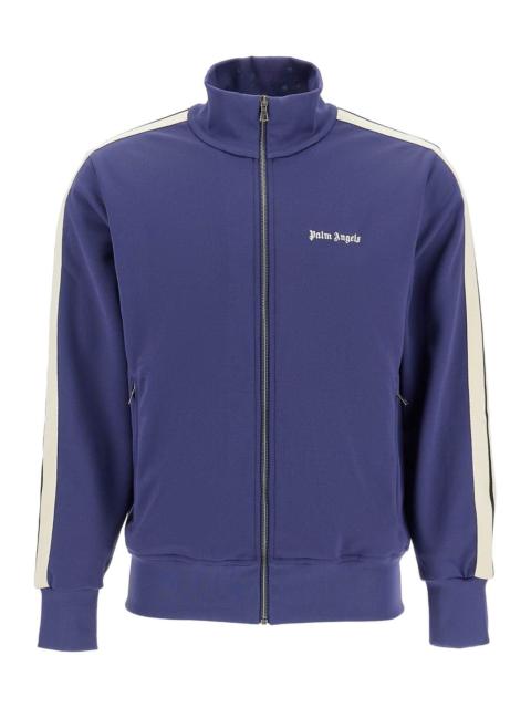 Palm Angels CONTRAST BAND TRACK JACKET WITH NINE WORDS