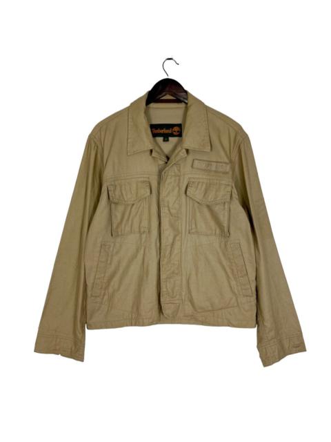 Timberland Vintage Timberland Jacket Double Collar Patchwork Logo