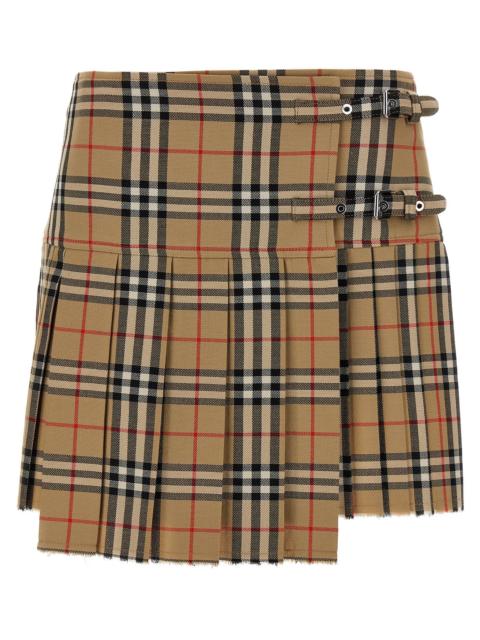 Burberry Burberry Women Kilt Skirt