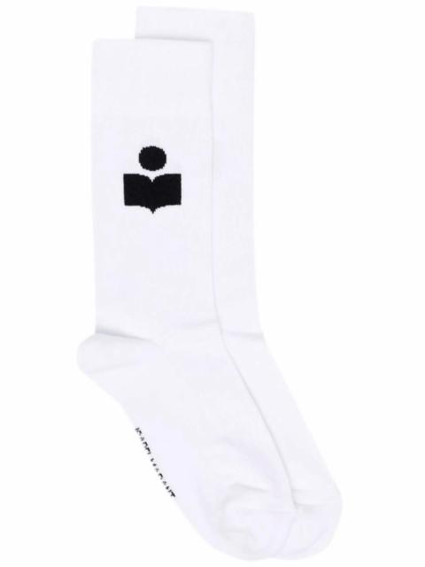 Isabel Marant Isabel Marant Women Siloki Logo Socks
