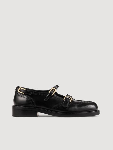 Sandro MULTI-BUCKLE MARY JANE LOAFERS