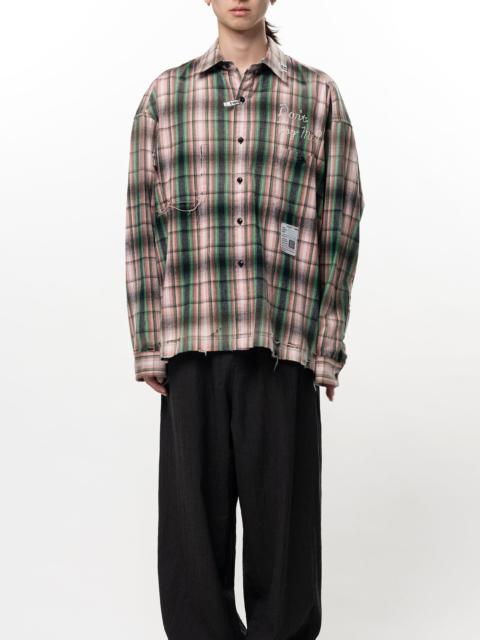 Maison MIHARAYASUHIRO Vintage Like Check Shirt