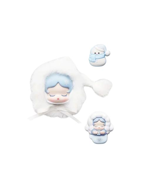 POP MART Pop Mart POP BEAN Fluffy & Cozy Series SKULLPANDA Fuzzy Snowman Secret Edition Decorative Charm