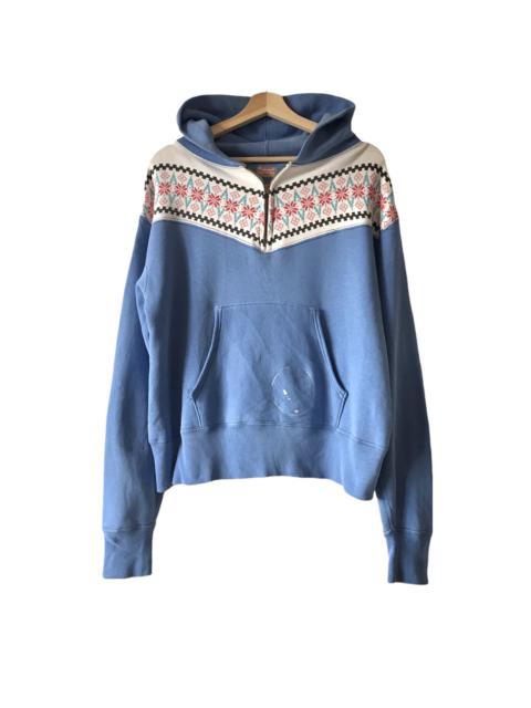 Other Designers Cushman - Authentic Cushman JP Floral Native Hoodie Zip Up Sweatshirt