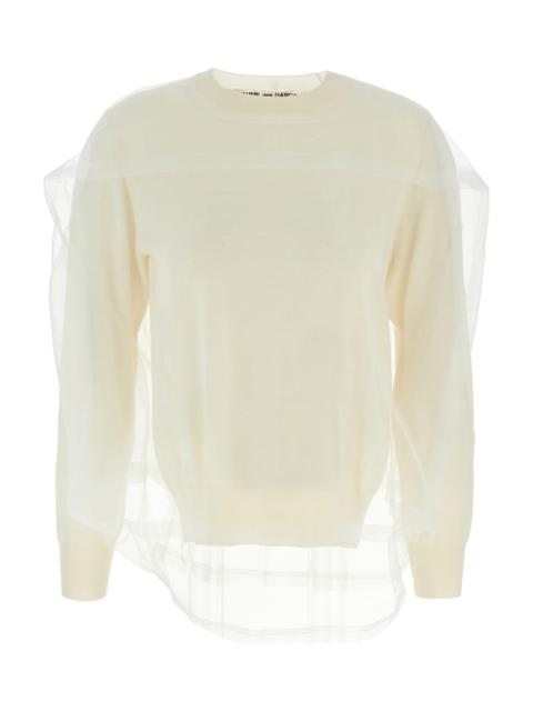 Comme Des Garçons Tulle Sweater
