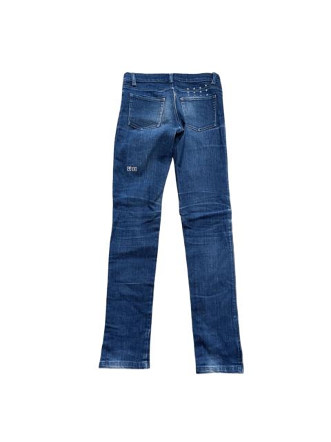 Ksubi Tsubi OG Archive Skinny Jeans +tsubi+ Button MIA Rare 9 Zip