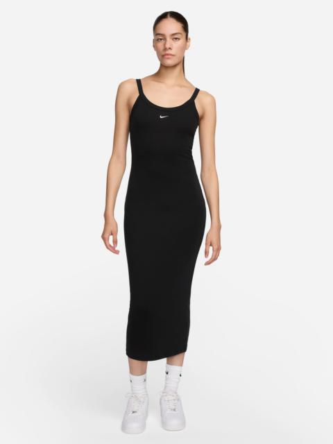 Nike Nike Womens Nike NSW Chill Knit Rib Tank Dress