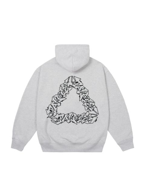PALACE P3 PIECE HOOD GREY MARL