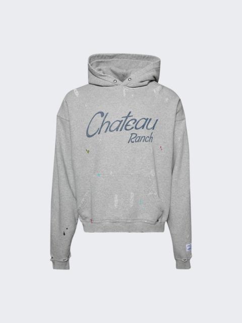 GALLERY DEPT. Distressed Chateau Ranch Hoodie Heather Grey
