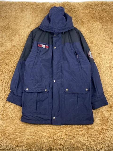 Other Designers Japanese Brand - Vintage Regatta Club Hoodie Quilted Jacket