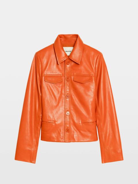 Zadig & Voltaire Liam Leather Jacket