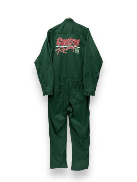 Other Designers Sports Specialties - 🔥SICK MOTORSPORTS! Vintage CASTROL RACING Coverall Jumpsuit