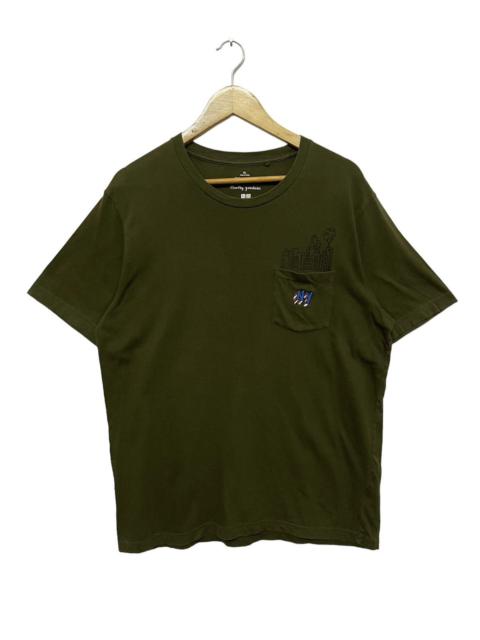 Other Designers Uniqlo Sprzny X Timothy Goodman T-shirt Green