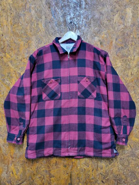 Other Designers Japanese Brand - Tom Short Zipper Flannel Sherpa