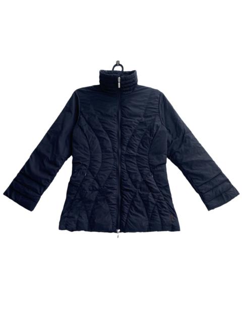 Moncler Moncler quilted zip up down jacket