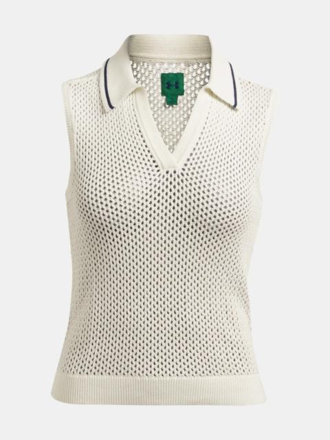 Under Armour Women's UA Premier Sleeveless Sweater Polo