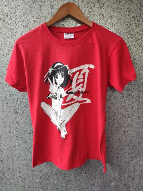 Other Designers Japanese Brand - Haruhi Suzumiya t shirt anima light novel manga