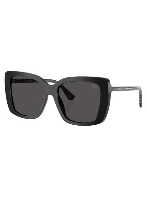 Burberry Burberry Dark Grey Butterfly Ladies Sunglasses BE4456 416587 54