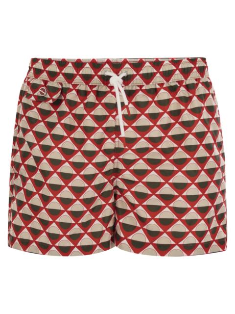 Other Designers KITON - Kiton Men Patterned Beach Boxers