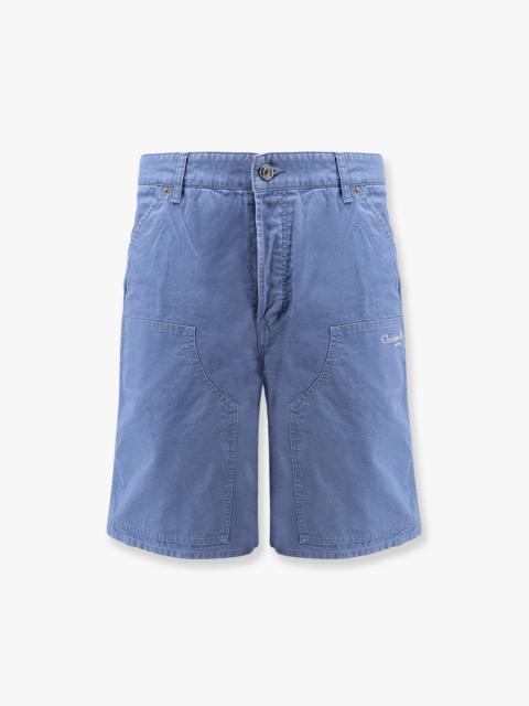 Dior Dior Cotton Bermuda Shorts With Lateral Maxi Pockets