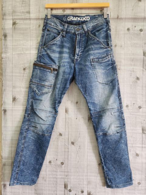 Other Designers Vintage Grancisco Distressed Denim Japan Jeans