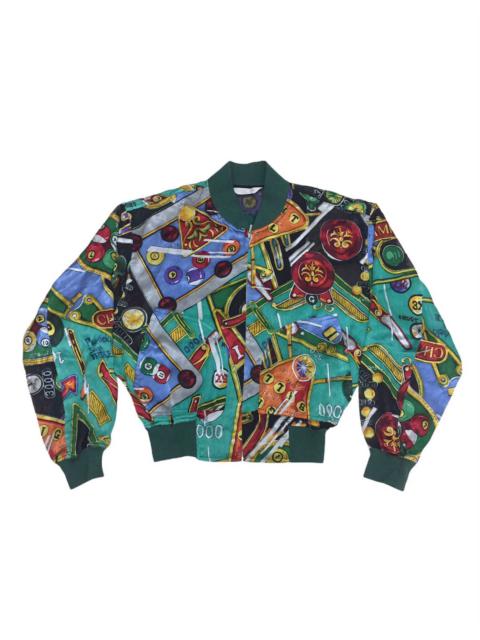 Other Designers Vintage Norihisa Ota Overprint Rayon Jacket