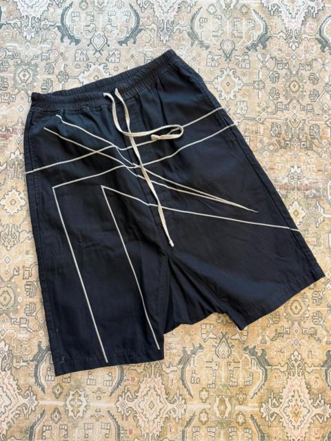 Rick Owens Rick Owens Geometric 7/8 Shorts