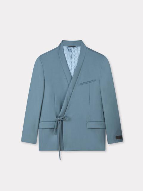 KENZO Double breasted kimono jacket in virgin wool