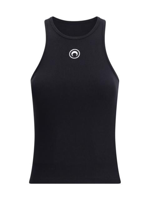 Marine Serre Marine Serre Women Ribbed Moon Tank Top