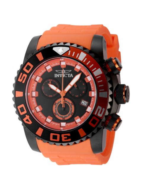 Other Designers Invicta Sea Hunter Chronograph GMT Quartz Black Dial Men's Watch 48986
