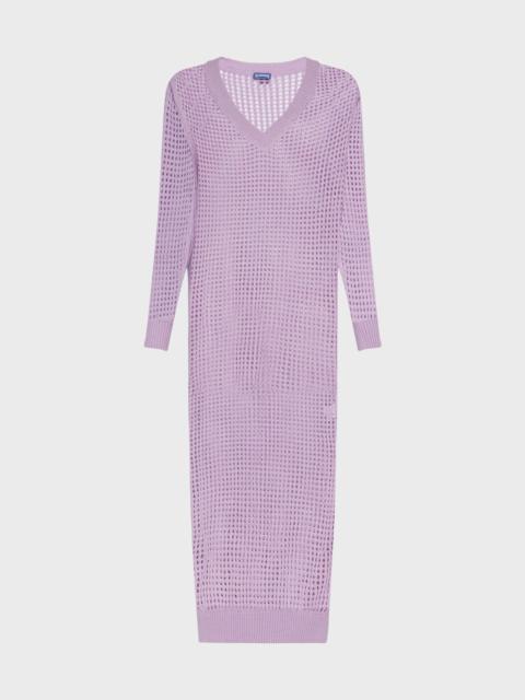 Vilebrequin WOMEN CROCHET T-SHIRT DRESS SOLID