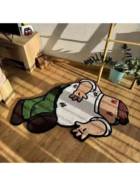 Other Designers Handmade - 120 X 60 cm Lying Modelling Plush Print Carpet Rug