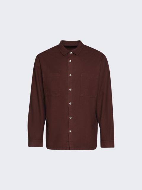 Rick Owens DRKSHDW Camicia Jumbo Outershirt Scab