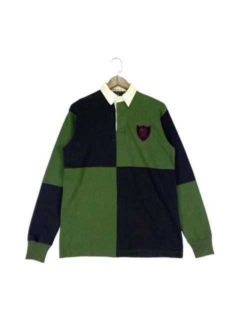 Ralph Lauren Vintage Double RL RRL Ralph Lauren Color Block Rugby Polo