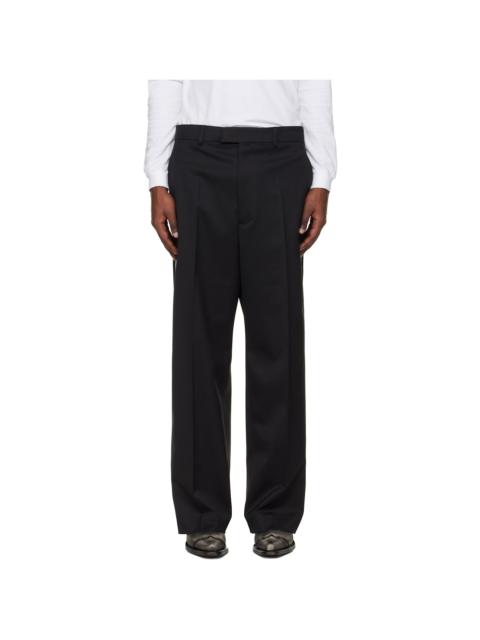 VETEMENTS Black Taped Tailored Trousers