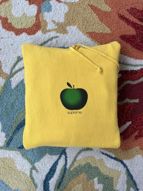 Supreme Supreme Apple Hoodie SS19 Yellow