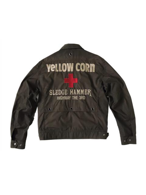 Other Designers Japanese Brand - Yellow Corn Sledge Hammer Motor Sports Jacket