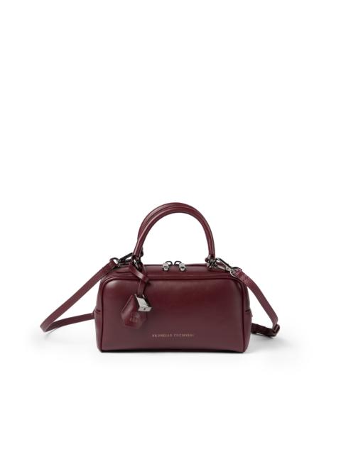 Brunello Cucinelli Brunello Cucinelli Nappa Boston Explorer bag in Ruby at Nordstrom