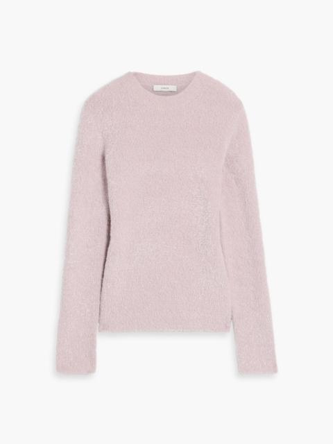 Other Designers Brushed knitted and tinsel sweater