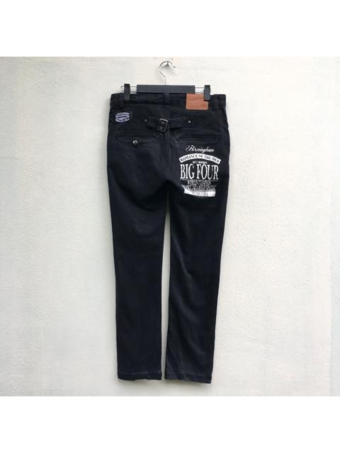 Other Designers Biker Denim - Norton Motorcycles Slim Fit Biker Pants