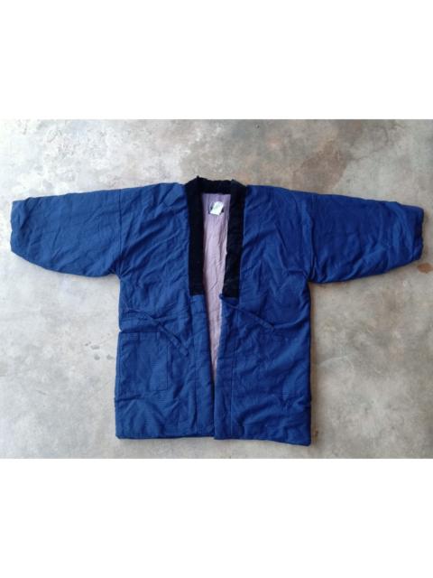 Other Designers Indigo - Hanten Jacket Japan Padded Noragi Kimono