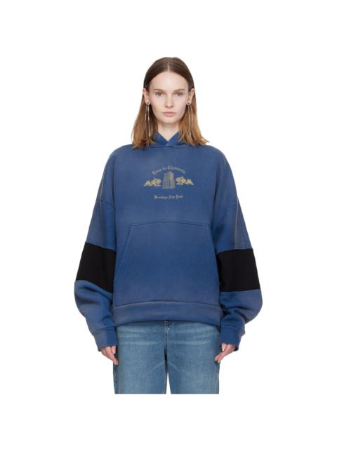 WILLY CHAVARRIA Blue 'Casa de Chavarria' Hoodie