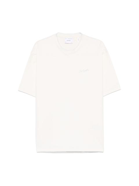decorative-stitching T-shirt